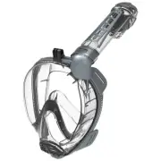 Cressi Duke Action Dry Full Face Dive Mask for Snorkelling + GoPro or Cam Mount