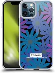 Head Case Designs Officially Licensed P.D. Moreno Midnight Daisies Patterns Gel Case [Military Grade Protection] Compatible with Apple iPhone 12 Pro Max
