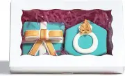 Elegant Auto-Popup 7"x4.38"x1.5" Pastry Boxes for Cookies & Macarons - 100 Count