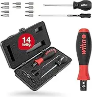 Wiha TorqueVario-S Torque Screwdriver Set (13 Pieces)