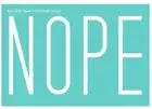 NEW “NOPE” Chalk Couture Chalk Transfer Stencil Size A RETIRED