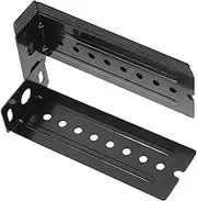 COHEALI Long-lasting Keyboard Rail Rack Cabinet Keyboard Bracket Slides Brackets for Mounting Noise Reduction