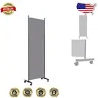 Lightweight 22 Inches Portable Room Divider Panel - Unobtrusive Designed Privacy