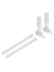 CamelBak Eddy+ PLUS Kids Bottle Replacement Bite Valves and Straws - Clear (2 Pa