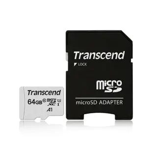 【台灣保固】Transcend 創見 300S microSD 32G 64G 128G 256G 記憶卡 附轉卡