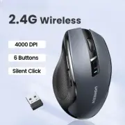 Wireless Mouse Bluetooth 5.0 Mouse Ergonomic 4000 DPI Silent 6 Buttons