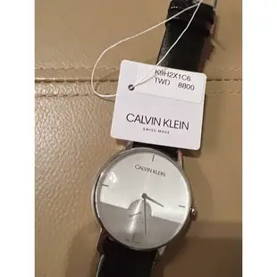💯正貨【Calvin Klein】CK 紳士簡約小秒針皮帶腕錶(K9H2X1C6)❤️