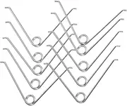 Kisangel Pruning Shears Springs Pieces of Easy Install Replacement Springs for Gardening Tools