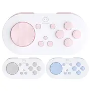 LinYuvo KS54 Mini Wireless bluetooth Game Controller with Vibration Pocket Sized Gamepad 180mAh Cool Lighting Effects fo