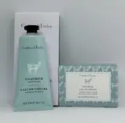 Crabtree & Evelyn Goatmilk Hand Therapy 3.5oz & Soap 7oz New