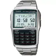 Casio DBC-32D-1A Stainless Steel Digital Telememo Calculator Watch