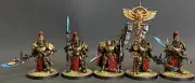 Custodian Wardens Vexilus Praetor GW Warhammer 40K Miniatures Presale Painted