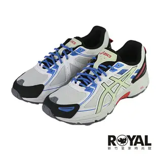 【領券滿額折~】 Asics Gel-Venture 6 灰黑藍 緩衝 透氣 運動鞋 男款 NO.B2131【 1201A366-020】