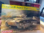 1/35 DRAGON -GERMAN PZ. KPFW III AUSF *J * TANK KIT-NEW WM172
