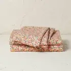 Queen Printed Cotton Percale Sheet Set Floral - Opalhouse designed with Jungalow