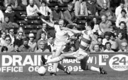 Glenn Roeder of QPR lunges in to stop Archie Gemmill of Birming- 1980 Old Photo