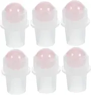 LIFKOME 6Pcs Roller Top Inserts for Essential Oil Bottles Durable Replacement Perfume Bottle Rollers Easy DIY Application for Personal Use Sturdy Safe Material
