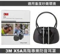在飛比找Yahoo!奇摩拍賣優惠-3M X5A PELTOR 頭戴式耳罩 工業防護 隔音耳罩 