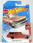 Hot Wheels HW Flames 3/10 '64 Chevy Nova Wagon 2017 Orange