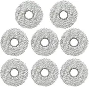 Washable Spin Mopping Pad Replacement for ECOVACS Deebot T30 Omni/ T30 Pro Omni/ T20 Omni/ T20e Omni/ T10 Omni/ X1 Omni/ X2 Omni Robot Vacuum Reusable Mop Pads (8 Pack)