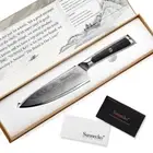 Chef Knife Japanese Damascus Steel VG10 Core G10 Handle Chef Beef Cut Slicing M