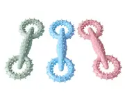 P119 3PCS Dog Bite-resistant Tooth Grinder Pull Ring Teeth Cleaning Pet Toys