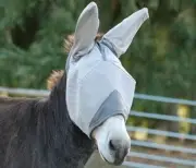 CASHEL FLY MASK CRUSADER WEANLING STANDARD WITH EARS MULE Horse SUN PROTECTION