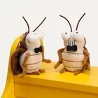Soft Cute Cockroach Plush Doll Bag Pendant Stuffed Insect Keyring Backpack