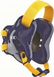 Cliff Keen Fusion Wrestling Headgear/Earguards, Model EF66, Navy/Gold