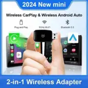 Android iphone 2in 1 Smart Dongle 5G WIFI Volvo Wireless Carplay Adapter Benz Mg