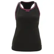 Zoot Women's Ultra 2.0 CRx Racerback Tank Black/Pink Glow 1
