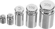 BUGUUYO Broad Range 1g-20g Stainless Steel Weights Ideal for Digital Scale Calibration
