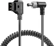 Alvin's Cables Locking DC 5.5 2.1 to D Tap Spring Power Cable for Video Devices PIX-E7 PIX-E5 7 Touchscreen Display