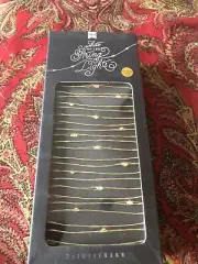 Pottery Barn White Mini LED Indoor /outdoor String Lights New 100ft