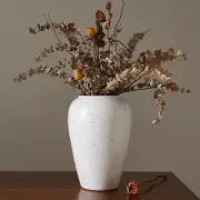 Rustic Vase for Home Decor, Ceramic Farmhouse Vases, Large Vases for Living R...