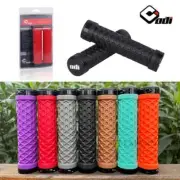 Mtb Grips Silicone Bicycle Handlebar Grips Lock Ring Anti-vibration Anti-skid