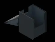 Heavy Play: RFG Deckbox MAX 80 DS - Warlock Black