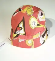 EMILIO PUCCI Bucket Hat Cotton Hat Gorgeous Multicolor Made in Italy Unused