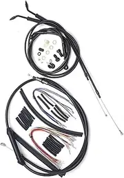 Cable & Brake Line Kit 14"/16" Motorcycle Accessories for H&Arley Softail Standard FXST 2007 2008 2009 2010