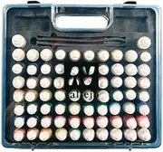 Vallejo Model Colour Plastic Case 72 Combinations + Brushes