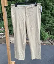 NWT CHAMPION Performance GOLF PANTS Tan Lightweight Polyester/Spandex Men's 38W