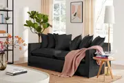 Brosa Palermo 3 Seater Sofas Night Black