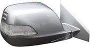 Car Left Right 5/7/9 Wires Side Mirror Outer Rearview Mirror Assembly Compatible For HONDA CRV CR-V 2007 2008 2009 2010 2011 RE1 RE2 RE4(7Wires-Silver-Right)