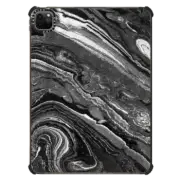 iPad Pro 11-inch (3rd/4th gen) iPad Impact Case Dark painted marble lines
