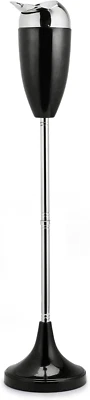 Adjustable Ashtray, Smokeless Odorless Indoor Outdoor Floor Standing Ash Tray wi