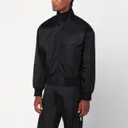 [Prada] Black jacket in Re-Nylon M Black