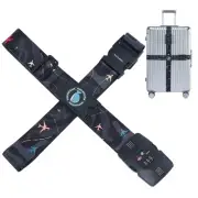 Travelkin Luggage Strap TSA Approved with TSA Lock Adjustable Luggage Strap f...