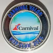 Carnival Valor - 2025 VIFP Platinum / Diamond Pin - Brand New