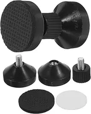 HOLIDYOYO Bed Frame Anti-Shake Tool 2pcs Headboard Stoppers Noise Dampening Pad Easy Installation Wall-Mounted Fixer