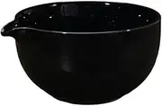 Generic Matcha Bowl Hatcheche Colla Mix Mix of Porcelina Tea for Friends, Black